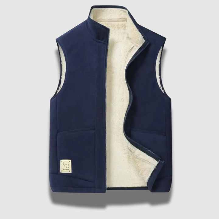 Giacca uomo senza maniche imbottita, gilet leggero per l'autunno inverno. Abbigliamento maschile caldo e versatile.
