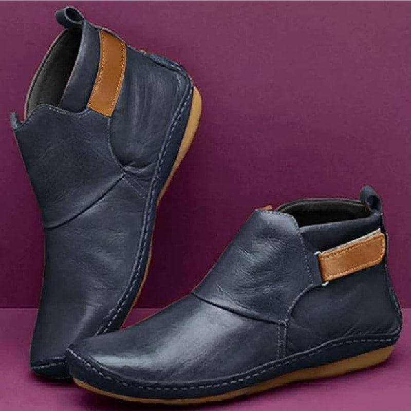 Stivaletti donna eleganti e ortopedici, offrono comfort quotidiano, supporto e sollievo dal dolore per fascite plantare.