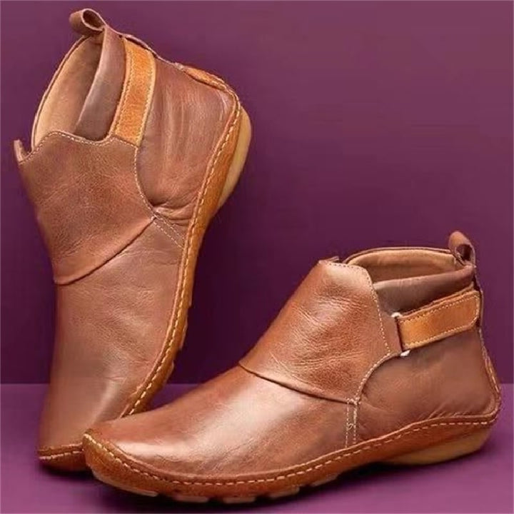 Stivaletti donna antiscivolo, ortopedici con supporto arco per fascite plantare, massimo comfort e benessere piedi.
