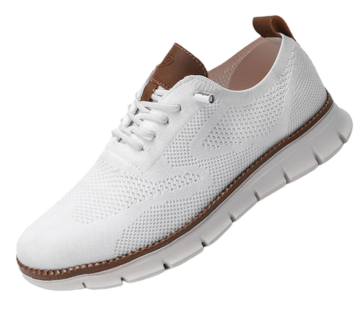 Sneakers verdi uomo casual con design urban e supporto ortopedico. Perfette per il benessere e la moda di tutti i giorni.