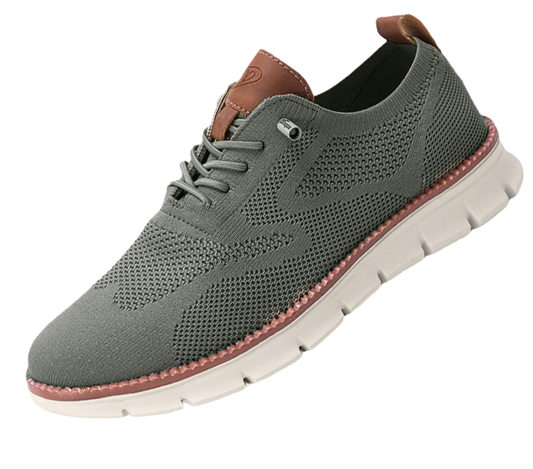 Sneakers eleganti uomo marroni per massimo comfort ortopedico. Stile urbano versatile, ideali per passeggiate quotidiane.