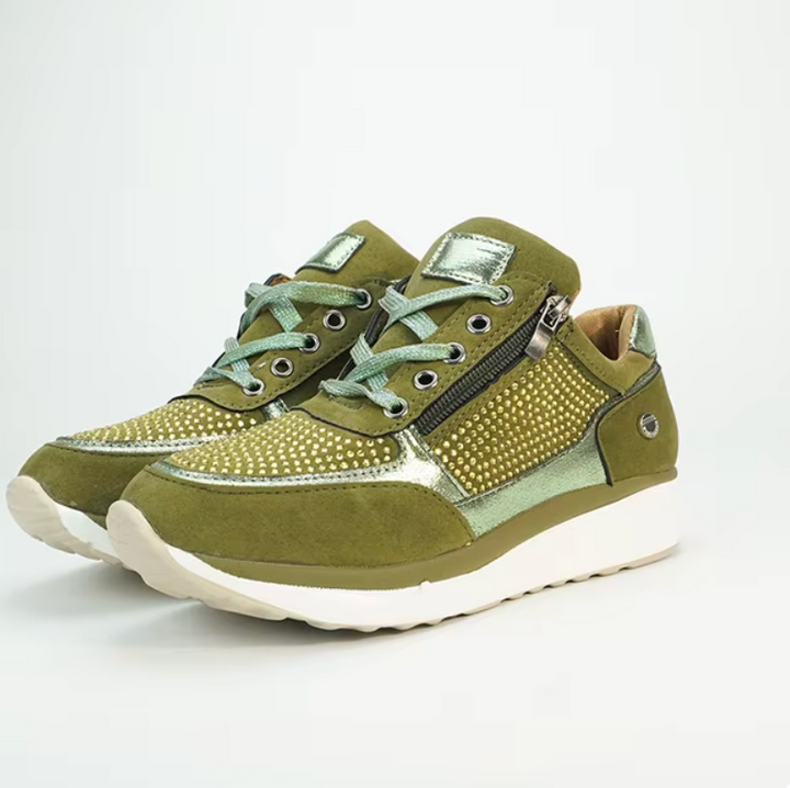 Scarpe donna sportive e leggere, con tecnologia ammortizzata per massimo comfort e supporto ortopedico.