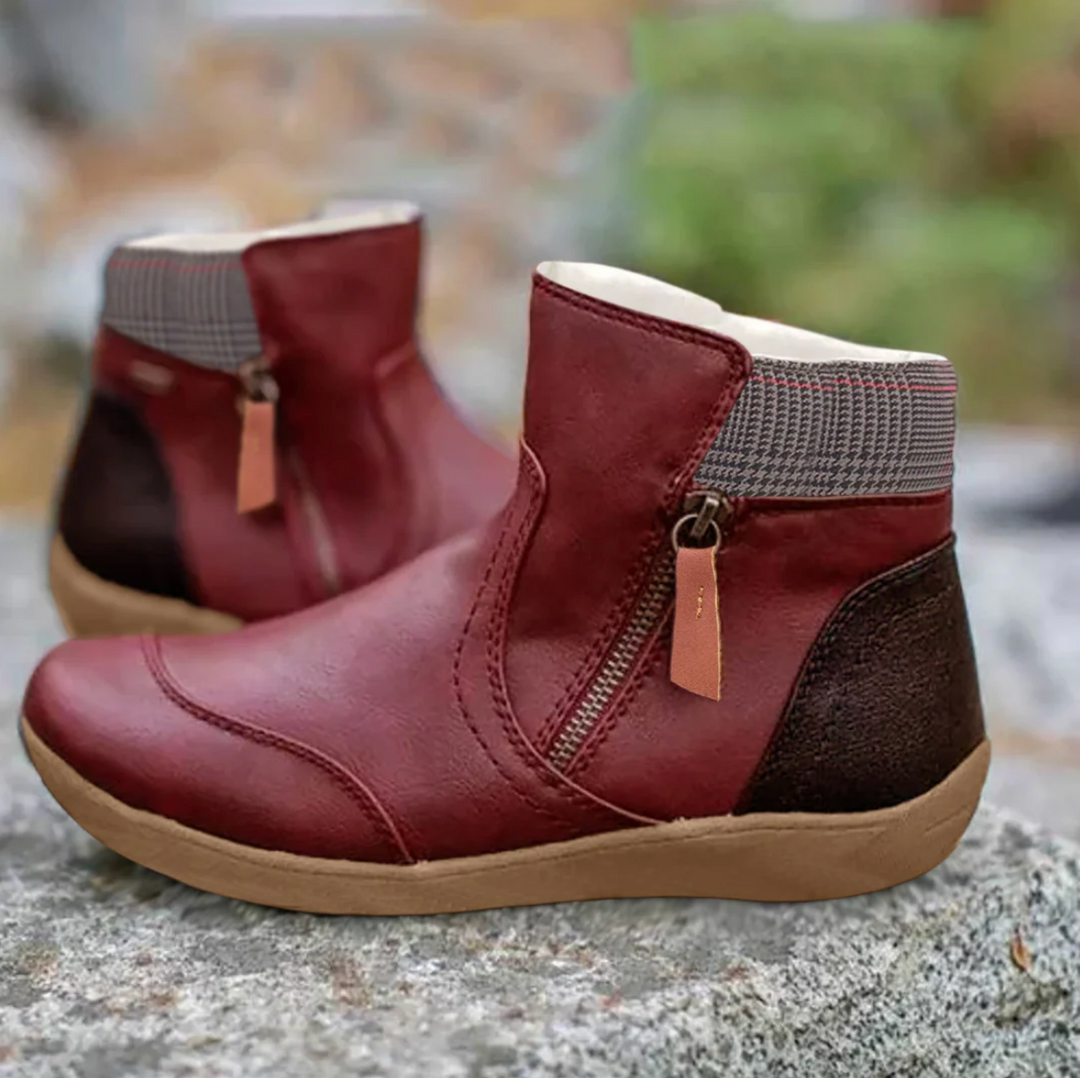 Stivaletti ortopedici donna per massimo comfort e supporto alla salute dei piedi, ideali per fascite plantare e artrosi.