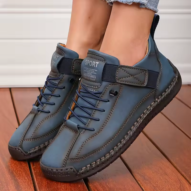 Scarpe donna ortopediche ammortizzate e antiscivolo, offrono comfort e stile elegante per ogni occasione.