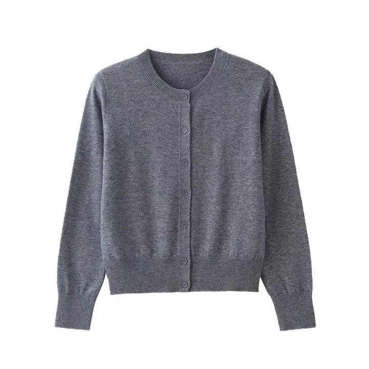 Cardigan donna in maglieria per comfort quotidiano, con bottoni raffinati. Perfetto per un look casual-elegante.