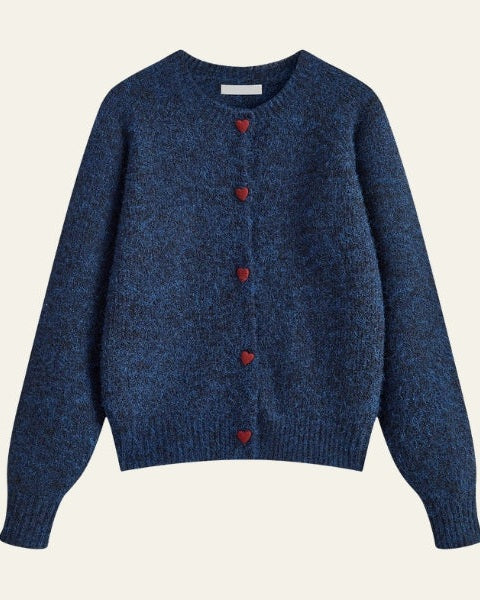 Cardigan donna comodo e caldo, perfetto per l'autunno inverno. Stile casual chic.