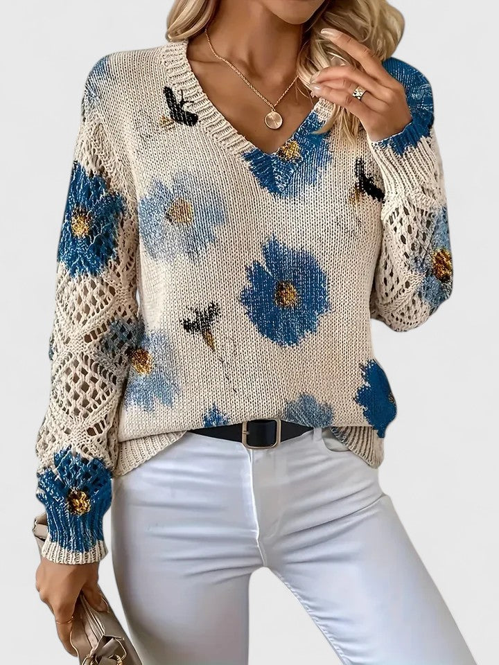 Cardigan donna casual, floreale e con maniche traforate, che offre comfort per ogni giorno. Nuovi arrivi.