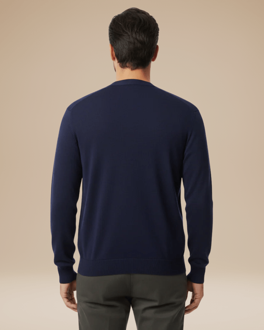 Maglieria uomo: cardigan scollo a V con bottoni. Aggiungi un tocco di eleganza al tuo guardaroba invernale.