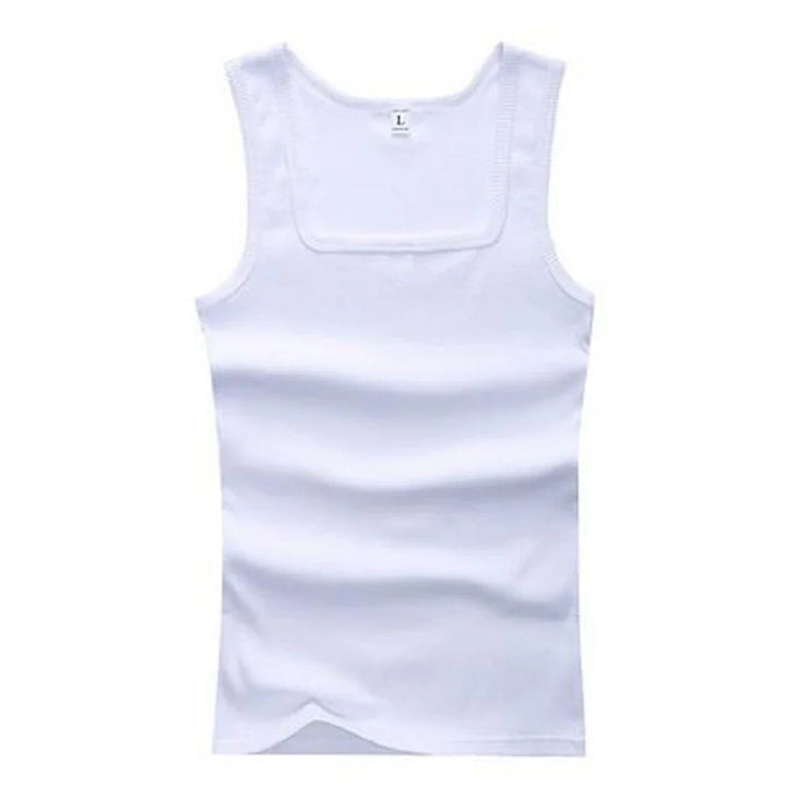 Canotta senza maniche da uomo per fitness, comoda, traspirante, perfetta per l'estate.