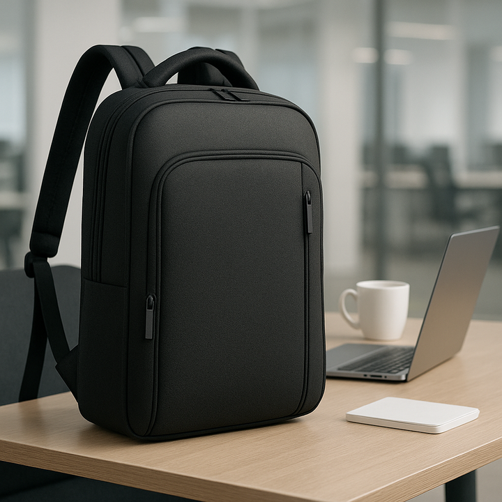 Versatile zaino donna slim, multicolore. Soluzione elegante per trasportare il laptop quotidianamente.