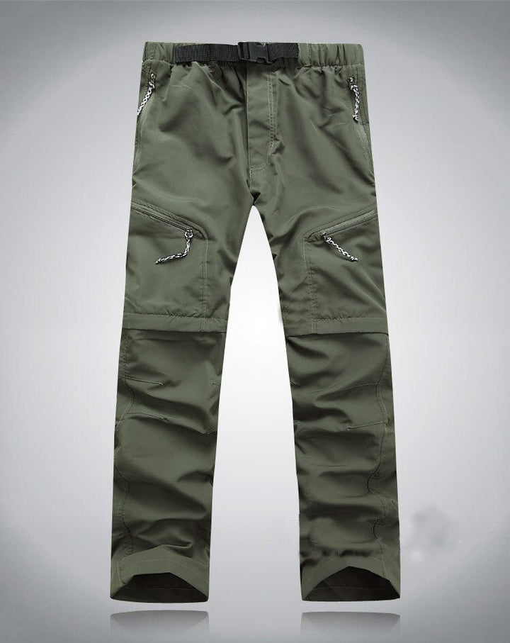 Pantaloni cargo uomo convertibili per escursioni e trekking. Ideali per outdoor primavera/estate.