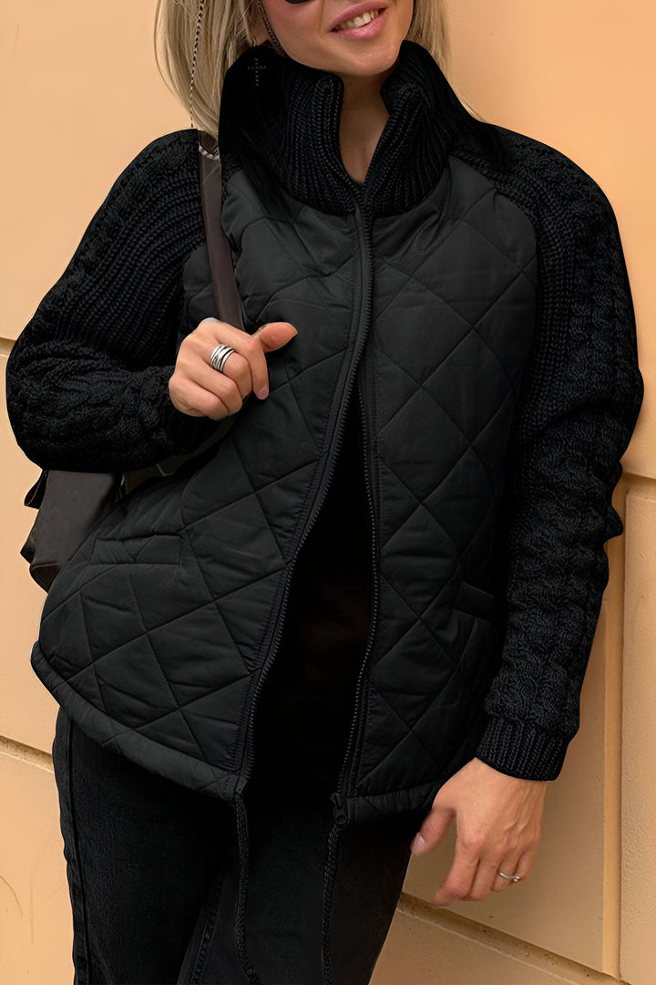 Giacca da donna in tessuto strutturato, abbigliamento casual chic per la moda femminile.