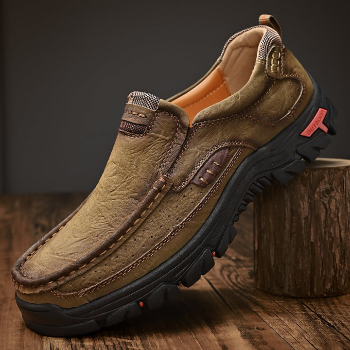 Scarpe da uomo casual eleganti slip-on, con suola antiscivolo e ammortizzazione avanzata.