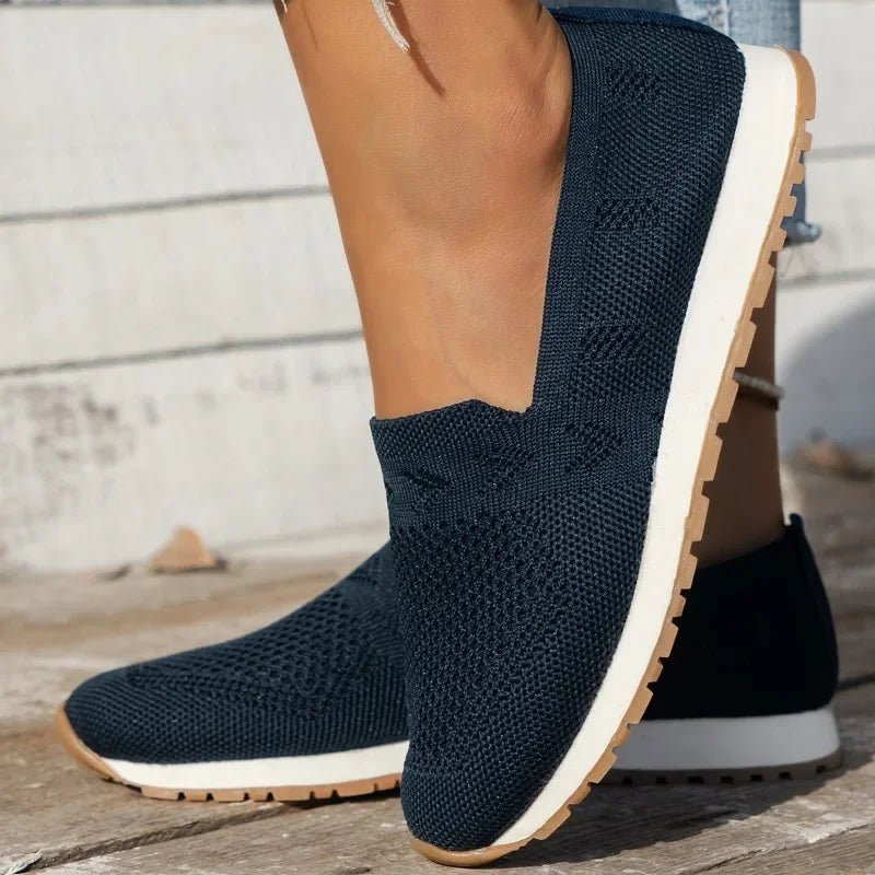 Scarpe donna mocassini ortopedici traspiranti, leggeri e comodi. Perfetti per casual, passeggio, antiscivolo.