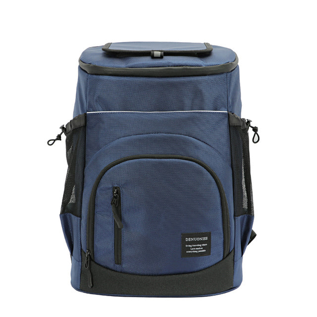 Zaino termico unisex capiente, ideale per picnic ed escursioni, mantiene cibo e bevande freschi.