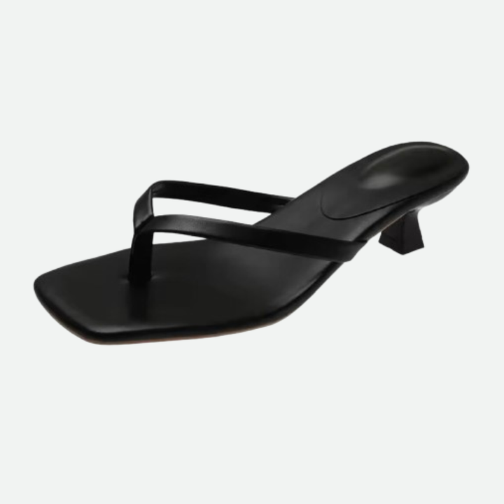 Sandali donna eleganti neri per l'estate, comodi e versatili, ideali per outfit chic e comfort duraturo.