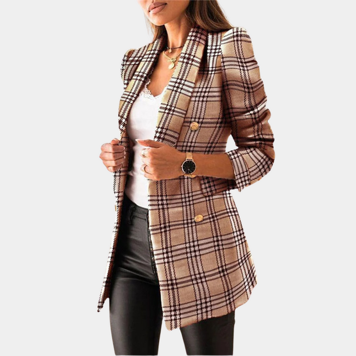 Blazer donna classico ed elegante, giacca sartoriale versatile per la moda femminile e ogni occasione.