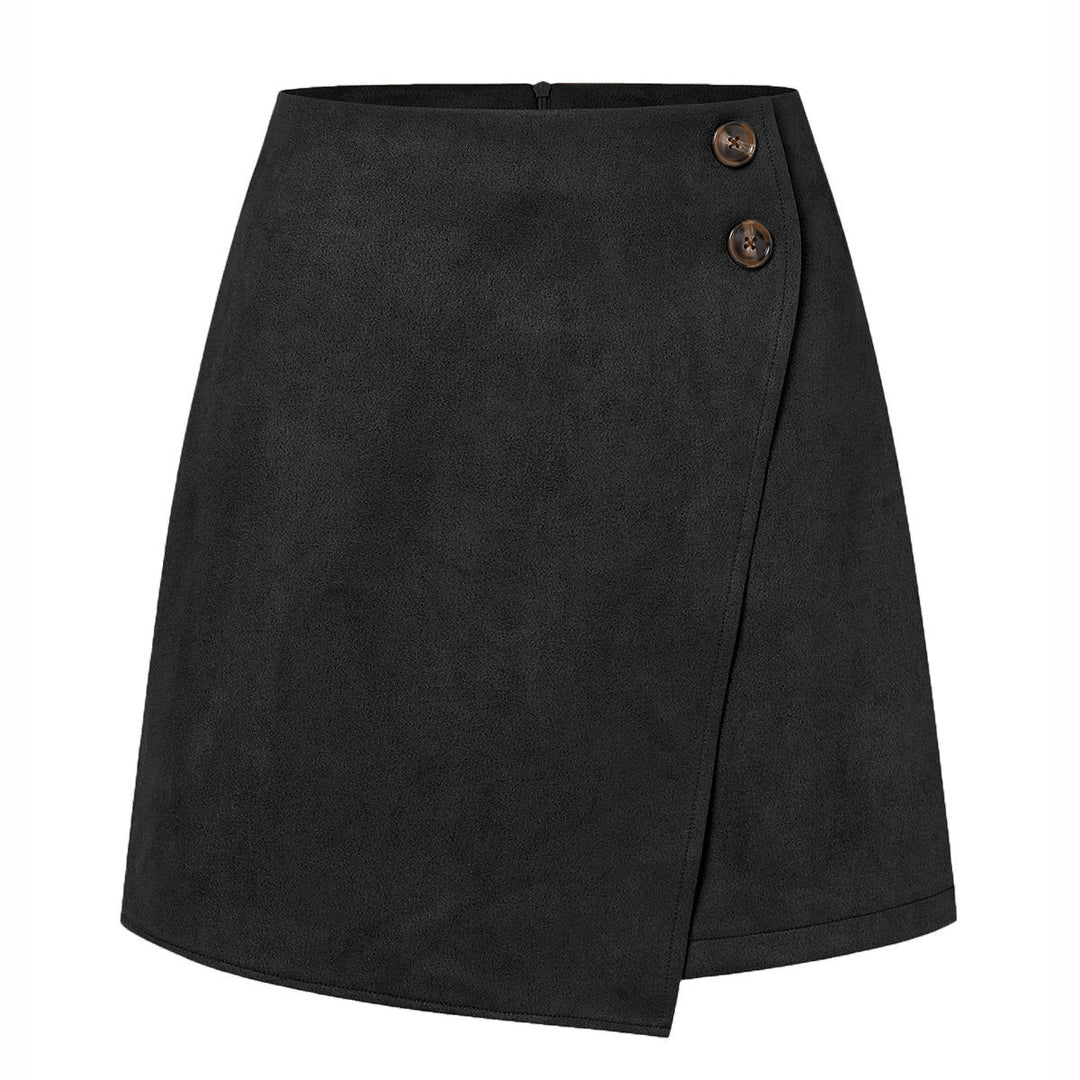 Nuovi arrivi: minigonna donna asimmetrica slim fit, gonna corta elegante e versatile per l'estate.