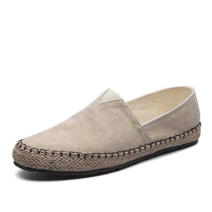 Espadrillas uomo traspiranti slip-on, ideali per comfort quotidiano e stile casual estivo.