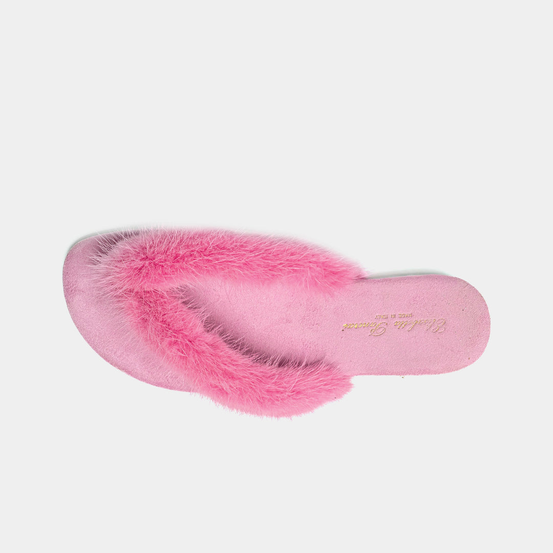 Ciabatte infradito fucsia donna, comfort e stile italiano per la moda mare estiva di lusso.