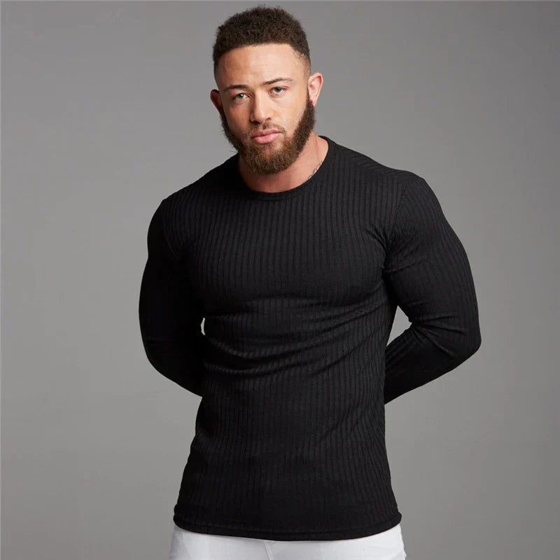 Pullover da uomo classico, offre calore e comfort eccezionali per la moda invernale maschile.