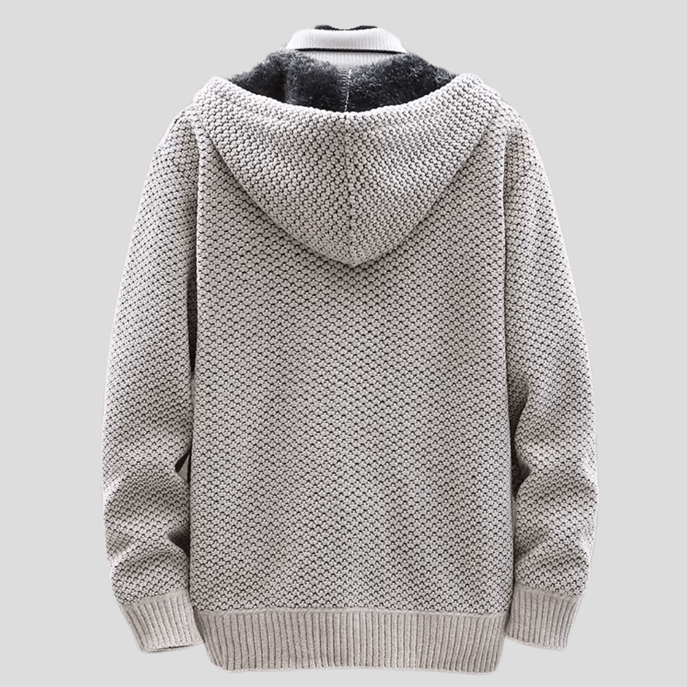 Felpa uomo con cappuccio, design moderno e versatile per look casual. Perfetta per ogni abbinamento.