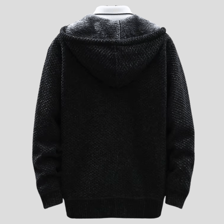 Felpa uomo con cappuccio resistente, massimo comfort per uso quotidiano. Stile casual e qualità.