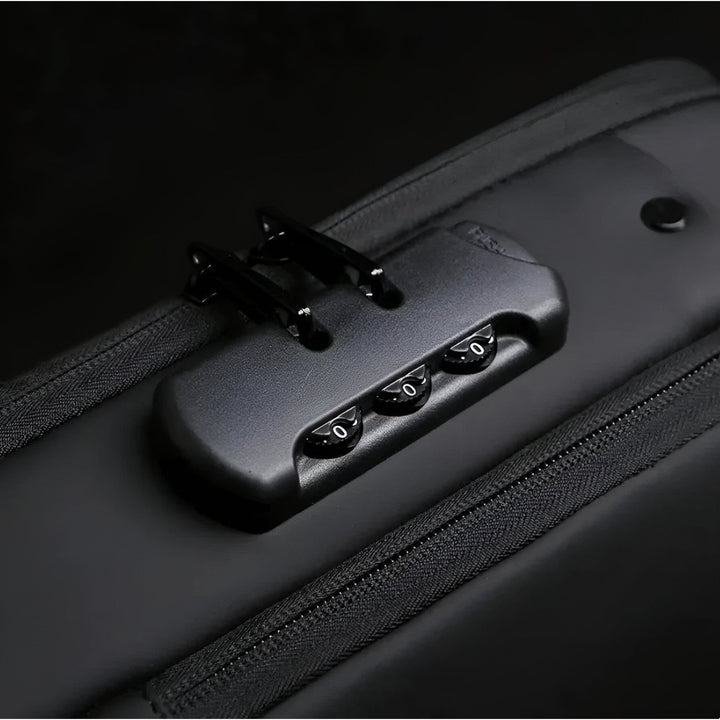 Borsa monospalla uomo antifurto elegante per viaggio e quotidianità. Sintetico resistente, sicurezza garantita.