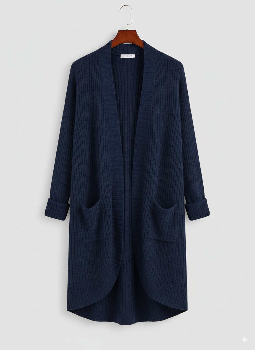 Donna: cardigan kimono autunnale. Gilet elegante e comodo, soprabito leggero versatile per completare il tuo outfit.