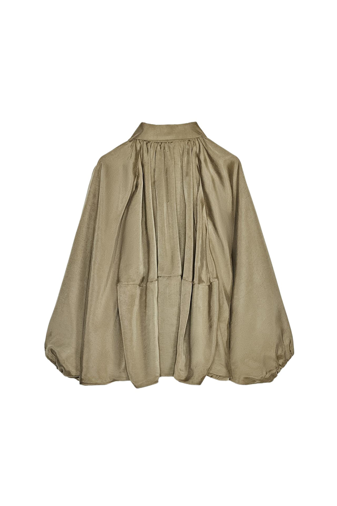 Elegante giacca bomber drappeggiata da donna in verde scuro, versatile per outfit primaverili e autunnali, comfort e stile.