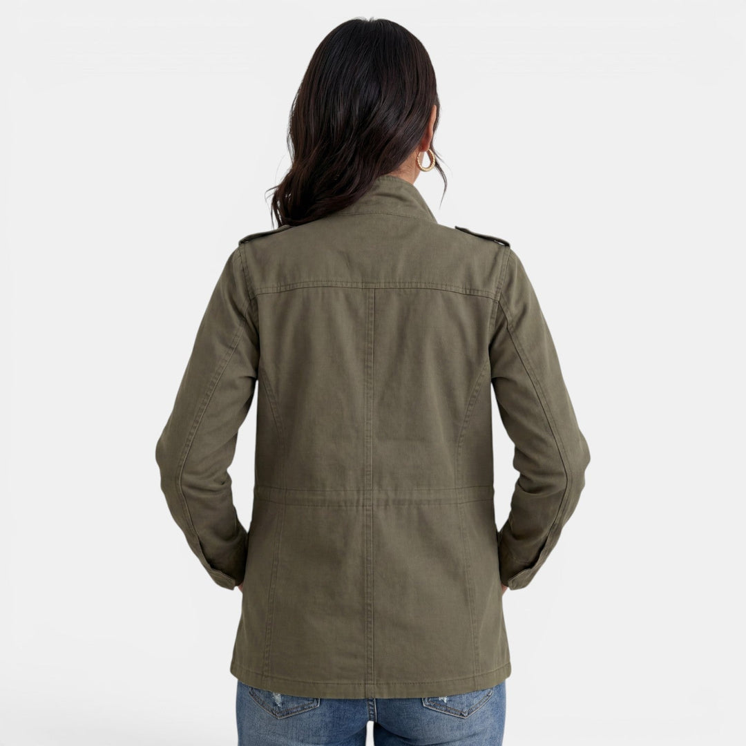 Cerniera pratica: giacca da donna leggera per mezza stagione, stile casual, perfetta per primavera e autunno.