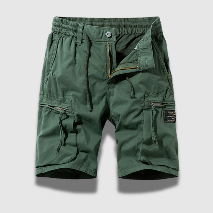 Bermuda uomo casual flessibili, ideali per l'estate, offrono stile e libertà di movimento.