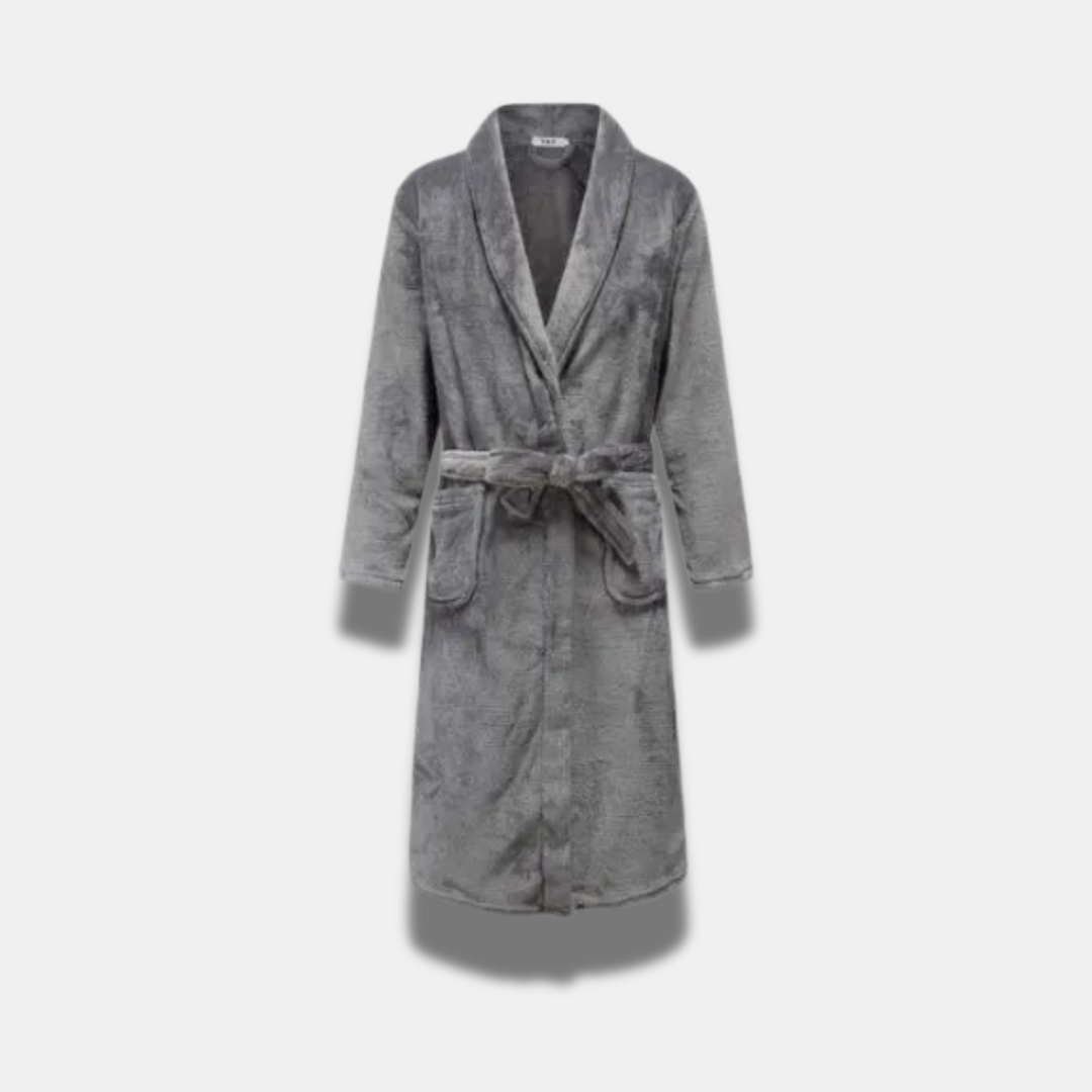 Kimono accappatoio unisex in flanella di alta qualità, morbido e avvolgente, ottimo loungewear per la casa.