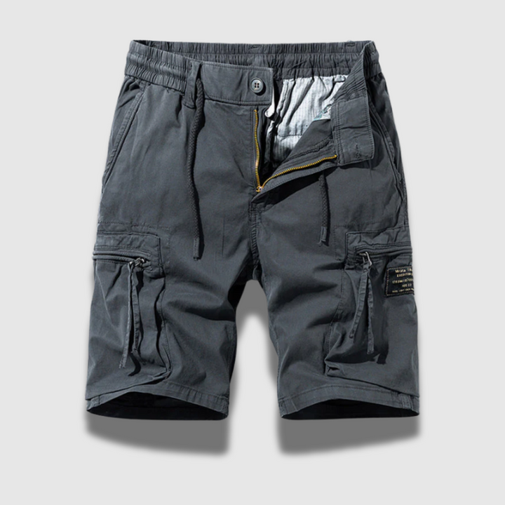 Pantaloncini estivi uomo sportivi e resistenti, ottimi per viaggio, relax o attività all'aperto.