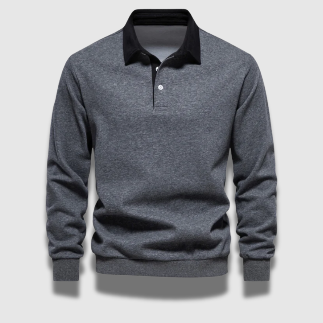 Maglione uomo invernale elegante, maglieria di qualità che offre calore e comfort traspirante.