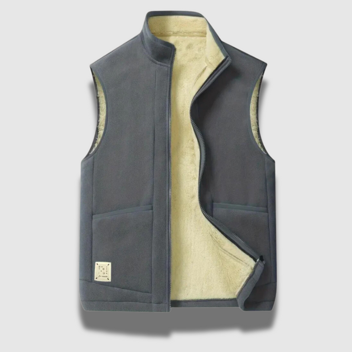 Gilet uomo leggero e caldo, giacca senza maniche versatile per abbigliamento maschile a strati in ogni stagione.