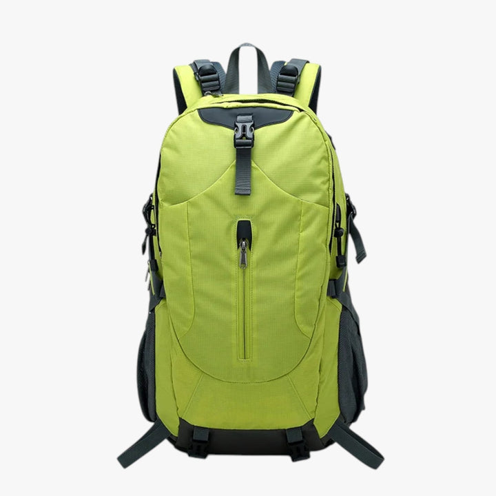 Zaino da viaggio multicolore e spazioso, ideale per avventure outdoor e l'uso quotidiano.