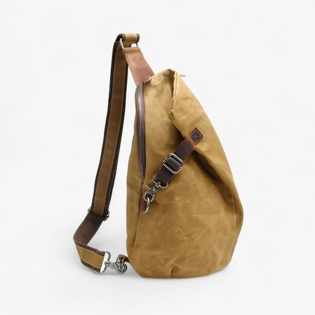 Borsa monospalla multicolore dal design accattivante, accessorio di tendenza unisex per un look moderno.