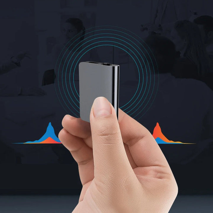 Registratore vocale spia ultra sottile unisex, ottimo per registrazioni audio professionali e memo discreti.