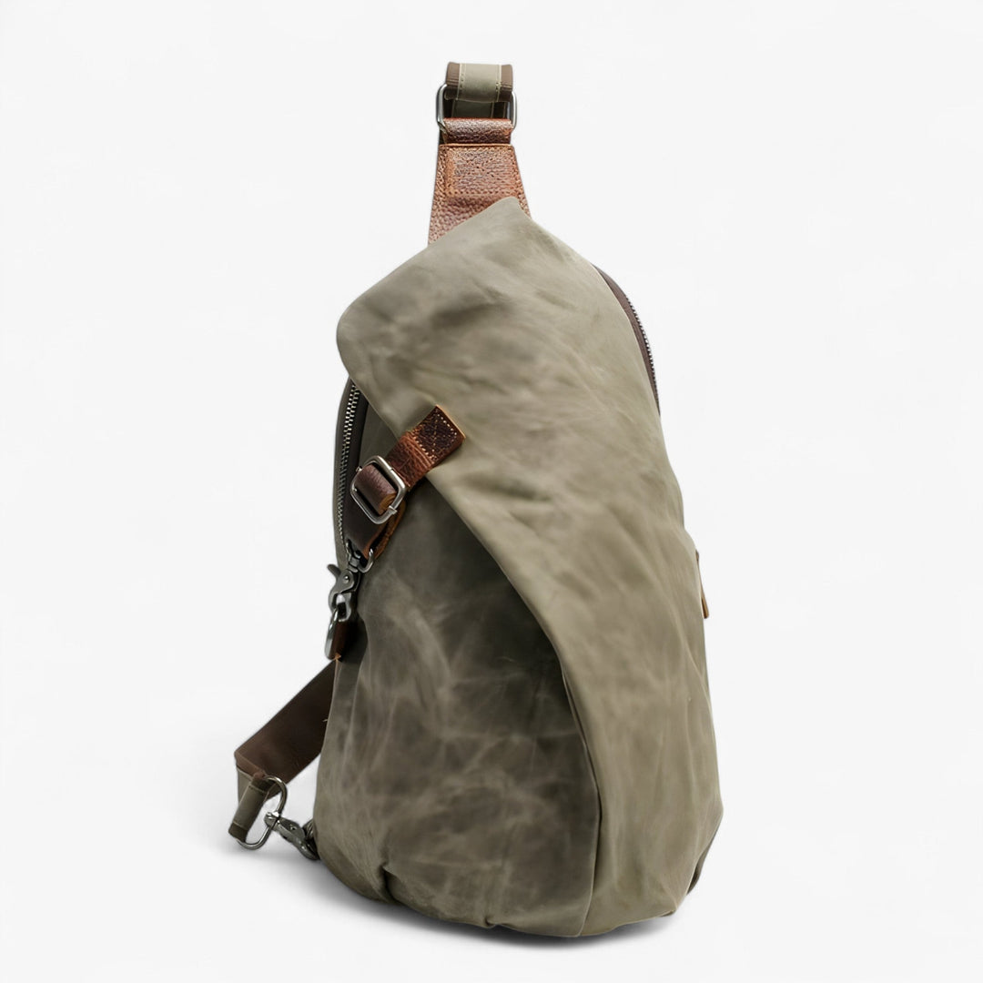 Elegante borsa unisex in tela multicolore, comoda per ogni giorno e resistente, perfetta per il viaggio.