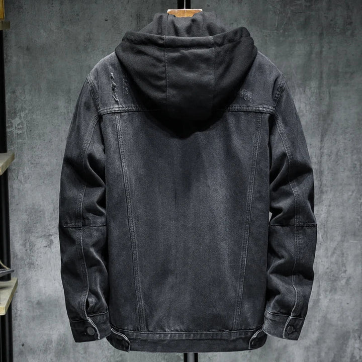 Bomber uomo invernale casual, giacca calda e resistente con fodera isolante e cuciture rinforzate.