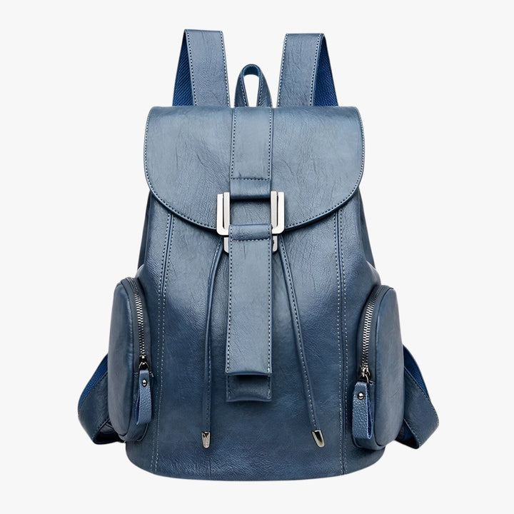 Zaino da donna capiente e multicolore, perfetto per l'uso quotidiano o come borsa da viaggio versatile.