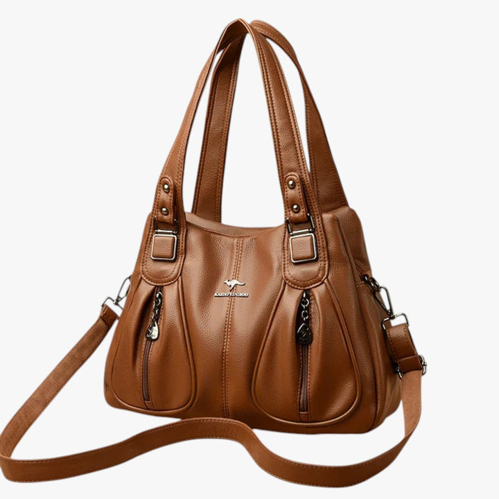 Borsa tote elegante con scomparti multipli, stile versatile, perfetta per ogni occasione.