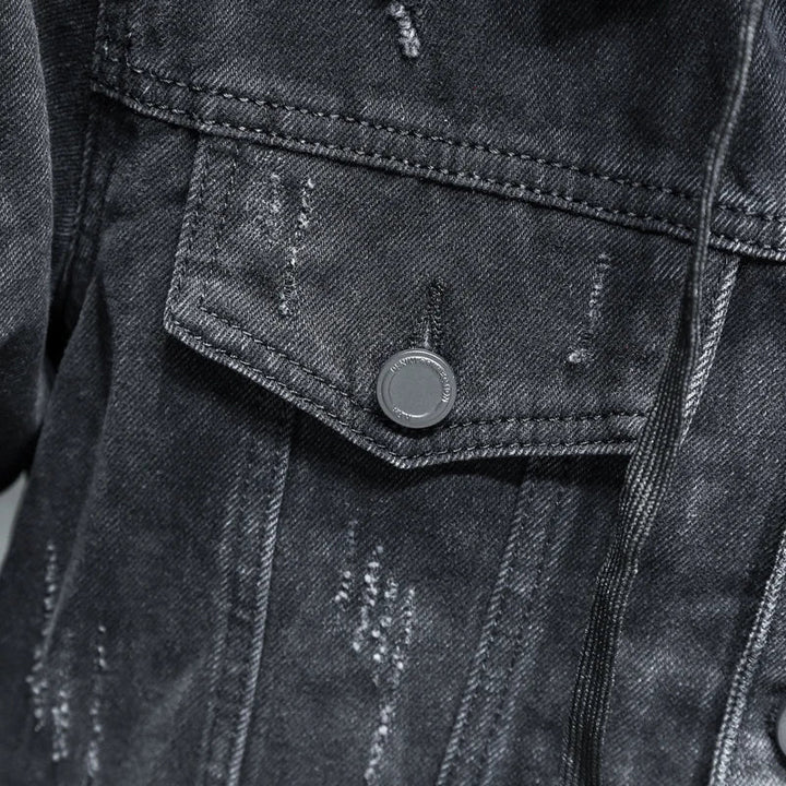 Giacca uomo invernale calda, bomber con cuciture rinforzate e fodera isolante, abbigliamento moda per lui.