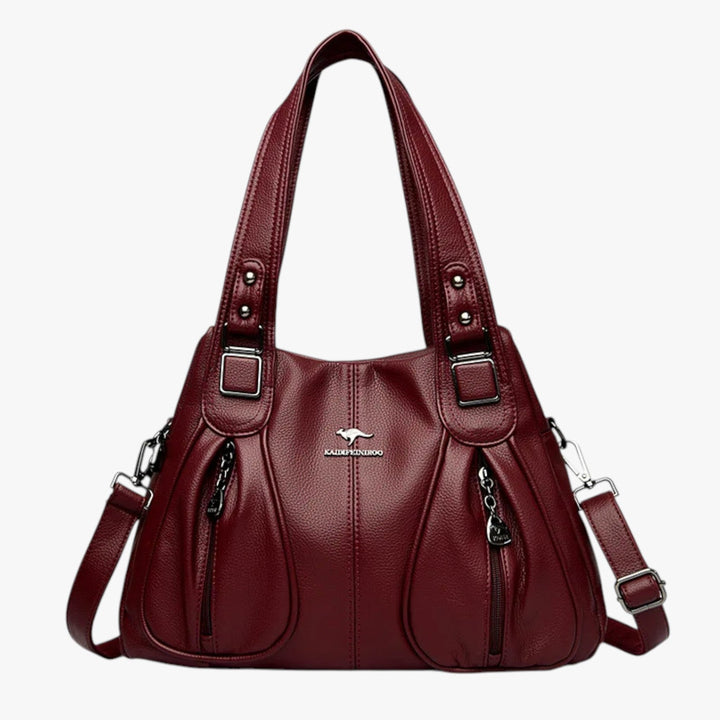 Borsa tote donna con manici robusti e scomparti interni, ideale per viaggio e shopping.