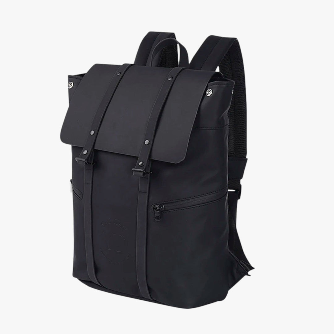 Zaino roll top unisex con chiusura sicura, design minimalista, perfetto per il tuo laptop.