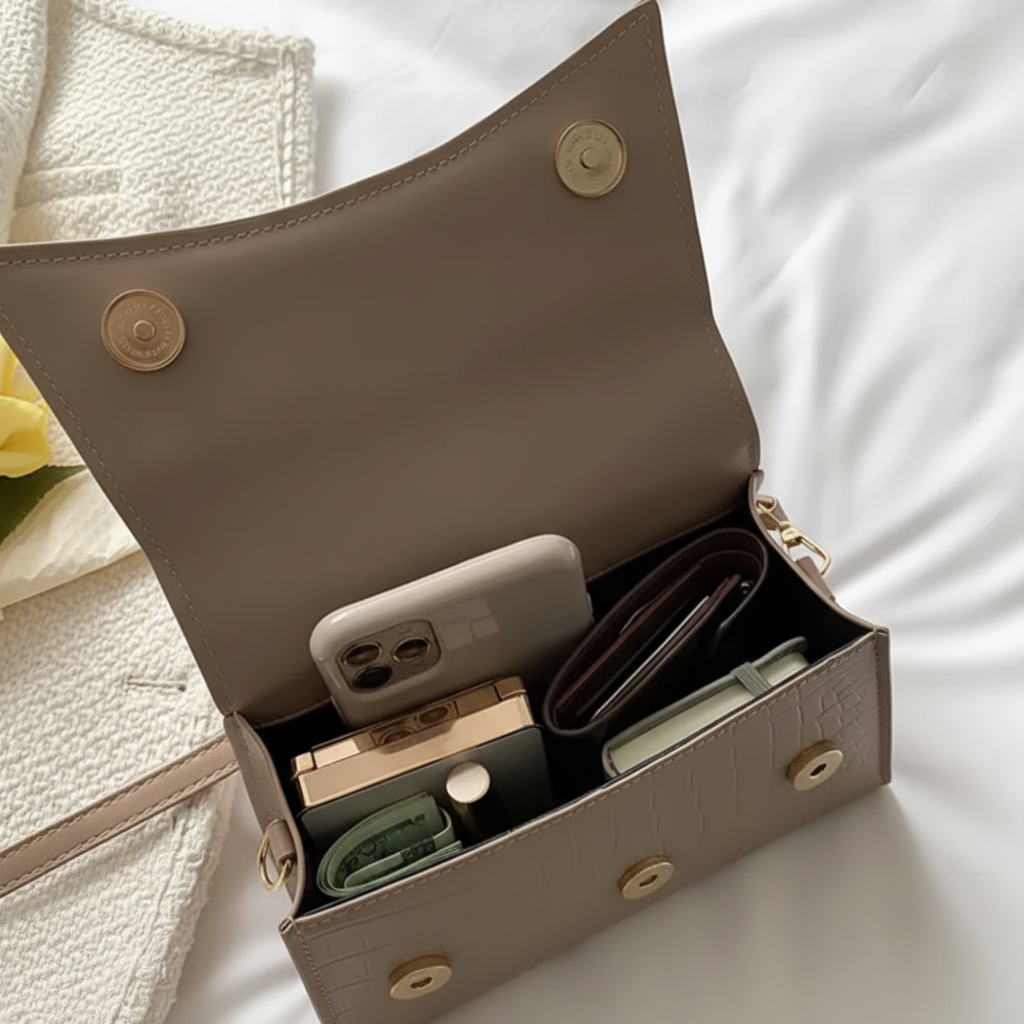 Borsa tracolla donna nera, accessorio versatile ed elegante con cinghia regolabile, per stile e praticità.