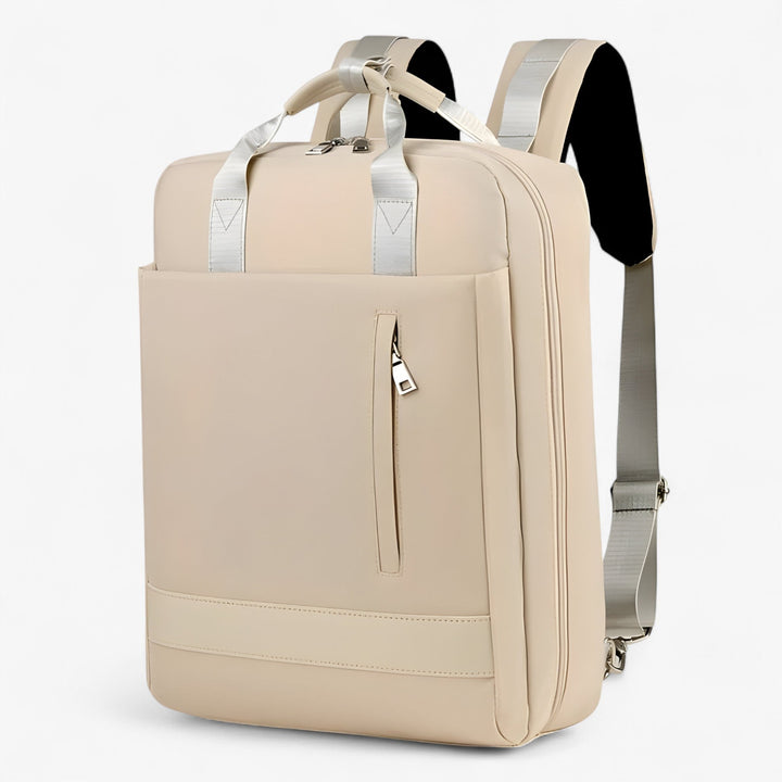 Elegante zaino donna minimalista, perfetto per il quotidiano e occasioni speciali.