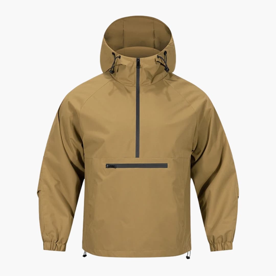 Giacca con cappuccio da uomo, casual e versatile. Con tasca sul petto, perfetta per abbigliamento autunnale/invernale.