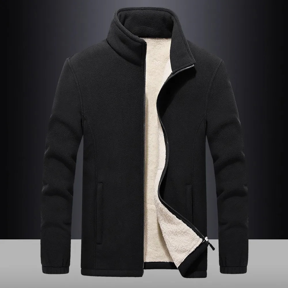 Calda giacca da uomo per sci, casual e sportiva. Perfetta protezione dal freddo.